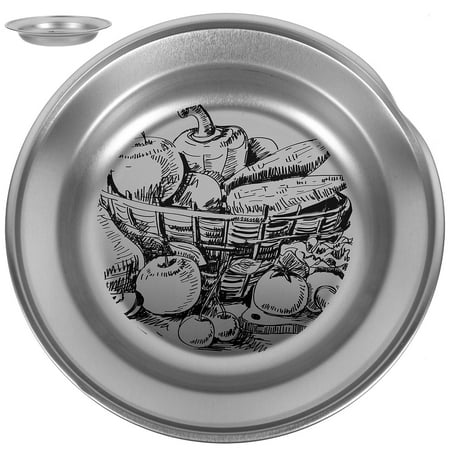 Vintage Style Snack Serving Plate Wear-resistant Tinplate Food Storage Tray Multi-use Dessert Plate
Vintage Style Snack Serving Plate Wear-resistant Tinplate Food Storage Tray Multi-use Dessert Plate