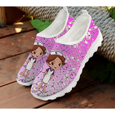 Loafers Women Causal Shoes Cute Medical Nurse/Doctor Print Ladies Summer Shoes Mesh Woman Flats Beach Nursing Sneakers Big Size
Loafers Women Causal Shoes Cute Medical Nurse/Doctor Print Ladies Summer Shoes Mesh Woman Flats Beach Nursing Sneakers Big Size
