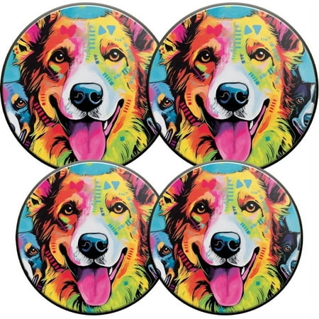Electric Stove Burner Covers Set of 4 Round Burner Cover 8 and 10 Inch Cute Dogs Smiling with Tongues Out
Electric Stove Burner Covers Set of 4 Round Burner Cover 8 and 10 Inch Cute Dogs Smiling with Tongues Out