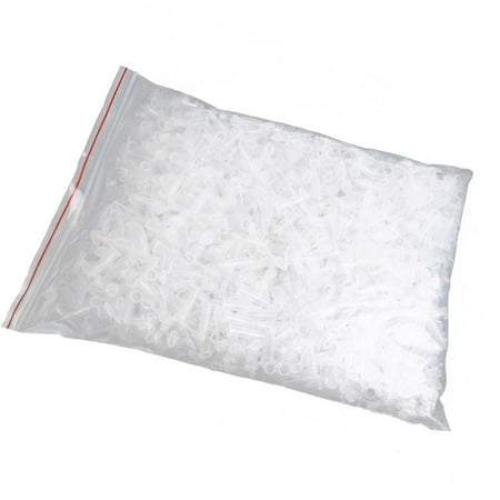 0.5 ML Graduated Microcentrifuge Tubes Conical Bottom Clear 1000