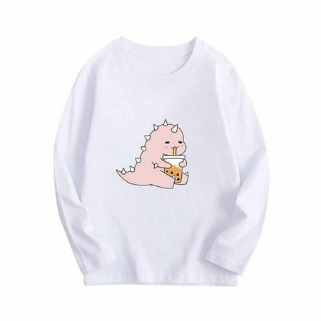YYYTop Girls Graphic Crewneck Sweatshirt Toddler Graphic Tees Fashion Girl Boy Casual Long Sleeve Tops Round Neck Printing Tops Toddler Clothes for Girls 4T Fall Baby Savings
YYYTop Girls Graphic Crewneck Sweatshirt Toddler Graphic Tees Fashion Girl Boy Casual Long Sleeve Tops Round Neck Printing Tops Toddler Clothes for Girls 4T Fall Baby Savings