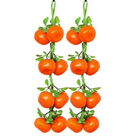 Leke 2 Strings Artificial Stem Orange Fruit Plants Fake For Home Decor Trendy 50cm
Leke 2 Strings Artificial Stem Orange Fruit Plants Fake For Home Decor Trendy 50cm