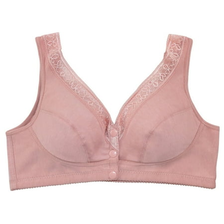 Women Underwear Front Buckle Embroidered Gathered Thin Cotton Cup Bra Without Steel Ring Bra Lenceria Bralette
Women Underwear Front Buckle Embroidered Gathered Thin Cotton Cup Bra Without Steel Ring Bra Lenceria Bralette