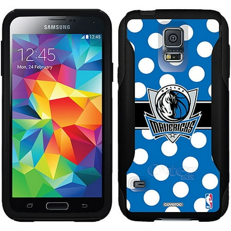 Dallas Mavericks Polka Dots 2 Design on OtterBox Commuter Series Case for Samsung Galaxy S5