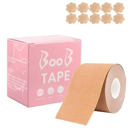 Athletic Body Push Up Boob Tape Nipple Cover Sticker Sweat-proof Chest Lift Band