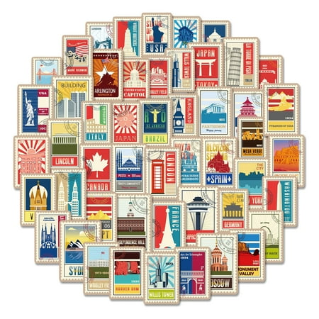 50 Pieces World Landmark Graffiti Stickers Lovely Notebook Waterproof Stickers for Girls Kids Rewards Gift
50 Pieces World Landmark Graffiti Stickers Lovely Notebook Waterproof Stickers for Girls Kids Rewards Gift
