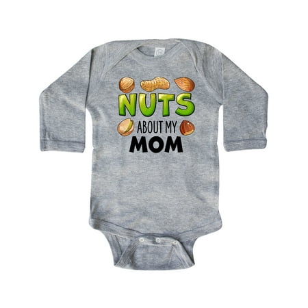 Inktastic Nuts About My Mom Peanut Almond Pistachio Gift Baby Boy or Baby Girl Long Sleeve Bodysuit
Inktastic Nuts About My Mom Peanut Almond Pistachio Gift Baby Boy or Baby Girl Long Sleeve Bodysuit