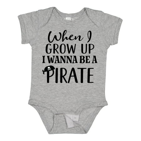 Inktastic Pirate Future Childs Gift Baby Boy or Baby Girl Bodysuit