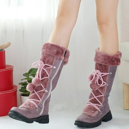 ZMHEGW Boots For Women Keep Hairball Booties Warm Snow Middle Round Retro High Zipper Toe Heels Shoes
ZMHEGW Boots For Women Keep Hairball Booties Warm Snow Middle Round Retro High Zipper Toe Heels Shoes