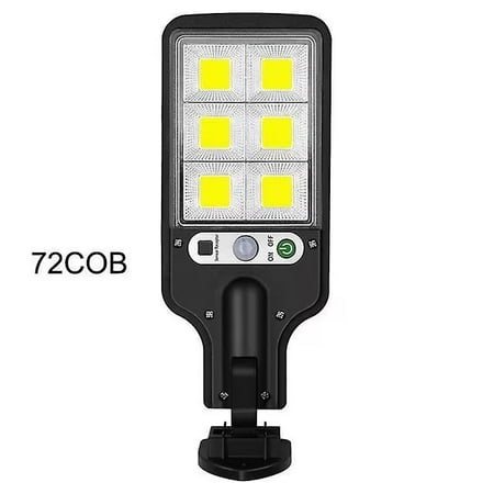 Solar Street Lights Outdoor Solar Lamp With 3 Light Mode Waterproof Motion Sensor Security Lighting For Garden1pcs-72cob
Solar Street Lights Outdoor Solar Lamp With 3 Light Mode Waterproof Motion Sensor Security Lighting For Garden1pcs-72cob