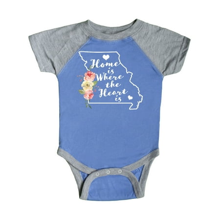 Inktastic Missouri Home is Where the Heart is with Watercolor Floral Gift Baby Boy or Baby Girl Bodysuit
Inktastic Missouri Home is Where the Heart is with Watercolor Floral Gift Baby Boy or Baby Girl Bodysuit