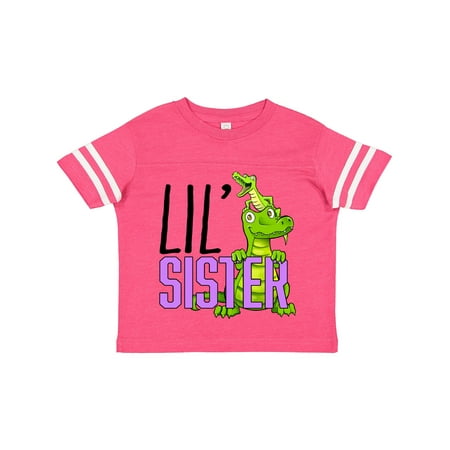 Inktastic Lil Sister with Cute Green Alligators Gift Toddler Boy or Toddler Girl T-Shirt
Inktastic Lil Sister with Cute Green Alligators Gift Toddler Boy or Toddler Girl T-Shirt