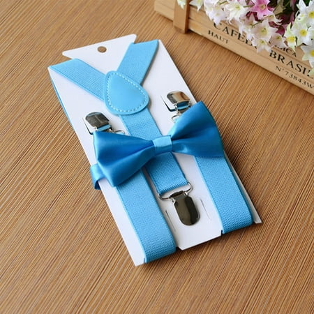 2.5cm Boys Girls Clip-on Elastic Braces Suspenders+Bow Tie Matching Braces Set
2.5cm Boys Girls Clip-on Elastic Braces Suspenders+Bow Tie Matching Braces Set