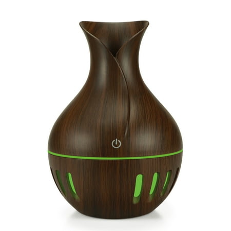 130ml Oil Diffuser Ultrasonic Cool Mist Humidifier with 7 Colorful LED Lights for Home Office Bedroom Yoga Brown
130ml Oil Diffuser Ultrasonic Cool Mist Humidifier with 7 Colorful LED Lights for Home Office Bedroom Yoga Brown
