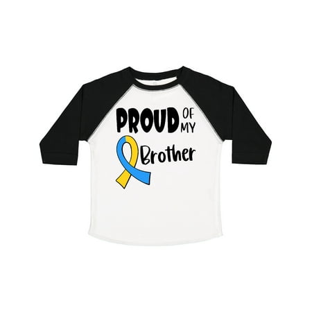 Inktastic Proud of My Brother Down Syndrome Awareness Gift Toddler Boy or Toddler Girl T-Shirt
Inktastic Proud of My Brother Down Syndrome Awareness Gift Toddler Boy or Toddler Girl T-Shirt