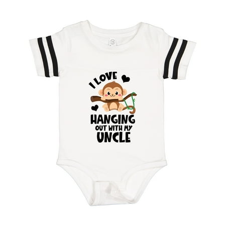 Inktastic Monkey I Love Hanging out with My Uncle Gift Baby Boy or Baby Girl Bodysuit
Inktastic Monkey I Love Hanging out with My Uncle Gift Baby Boy or Baby Girl Bodysuit
