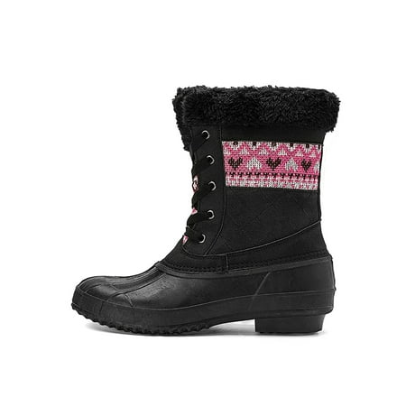 Difumos Ladies Slip Resistant Lace Up Winter Warm Shoes Casual Plush Lining Work Non Snow Boots Black 7
Difumos Ladies Slip Resistant Lace Up Winter Warm Shoes Casual Plush Lining Work Non Snow Boots Black 7