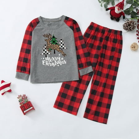 CAICJ98 Christmas Gifts Matching Family Pajamas Sets Christmas PJ s with Letter and Print Top and Plaid Pants Jammies Sleepwear
CAICJ98 Christmas Gifts Matching Family Pajamas Sets Christmas PJ s with Letter and Print Top and Plaid Pants Jammies Sleepwear