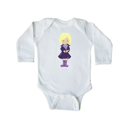 Inktastic Fashion Girl Blonde Hair Purple Coat Boots Gift Baby Girl Long Sleeve Bodysuit
Inktastic Fashion Girl Blonde Hair Purple Coat Boots Gift Baby Girl Long Sleeve Bodysuit
