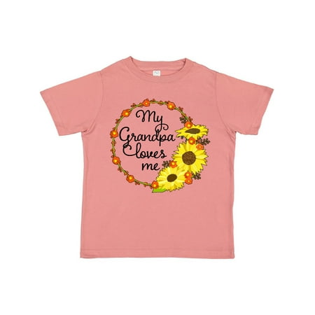 Inktastic My Grandpa Loves Me with Sunflower Wreath Gift Toddler Boy or Toddler Girl T-Shirt
Inktastic My Grandpa Loves Me with Sunflower Wreath Gift Toddler Boy or Toddler Girl T-Shirt