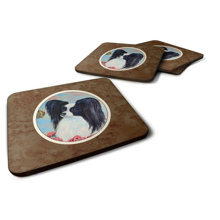 Carolines Treasures 7040FC Papillon Black and White Foam Coaster Set of 4 3 1/2 x 3 1/2 multicolor
Carolines Treasures 7040FC Papillon Black and White Foam Coaster Set of 4 3 1/2 x 3 1/2 multicolor