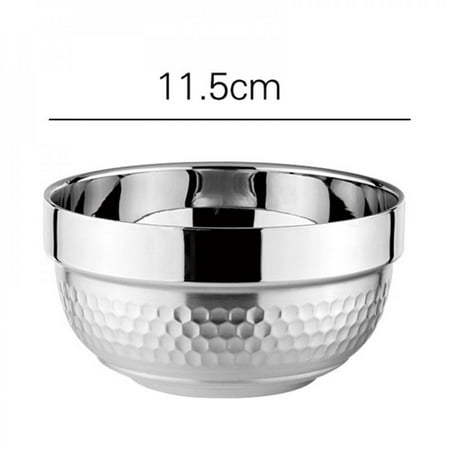 Big Sales!!New Stainless Steel Bowl Thickened Double-layer Household Soup Rice Bowl Bright Sanding Diamond Sign Food Container Kitchen Tool
Big Sales!!New Stainless Steel Bowl Thickened Double-layer Household Soup Rice Bowl Bright Sanding Diamond Sign Food Container Kitchen Tool