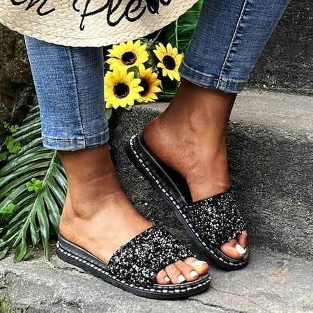 NEGJ Women Slippers Ladies Flats Slippers Sandals For Outside Women Summer Shoes Roman Sandals
NEGJ Women Slippers Ladies Flats Slippers Sandals For Outside Women Summer Shoes Roman Sandals