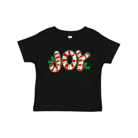 Inktastic Candy Cane Joy Gift Toddler Boy or Toddler Girl T-Shirt