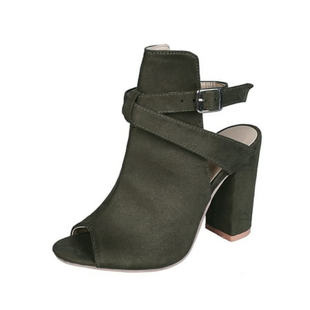 UKAP Womens Fashion Bootie Wedding Comfortable Sandal Booties Party Cutout Block Heeled Sandals Green 8.5
UKAP Womens Fashion Bootie Wedding Comfortable Sandal Booties Party Cutout Block Heeled Sandals Green 8.5