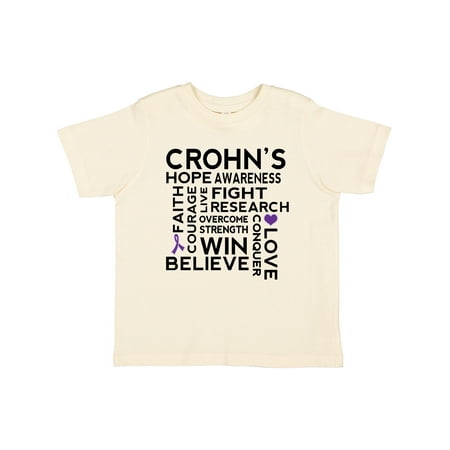 Inktastic Crohns Disease Awareness Gift Toddler Boy or Toddler Girl T-Shirt