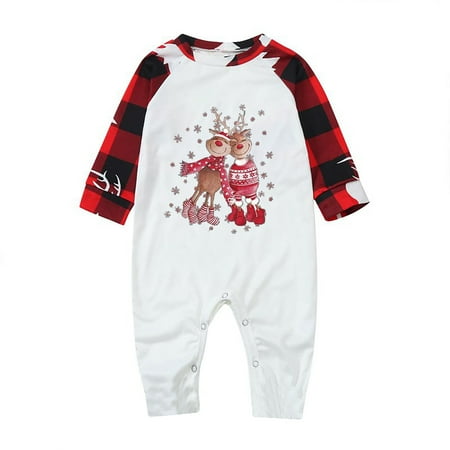 Ruhiku GW Christmas Baby Printed Long Sleeve Round-Neck Family Matching Jumpsuit Pajamas Red 9
Ruhiku GW Christmas Baby Printed Long Sleeve Round-Neck Family Matching Jumpsuit Pajamas Red 9