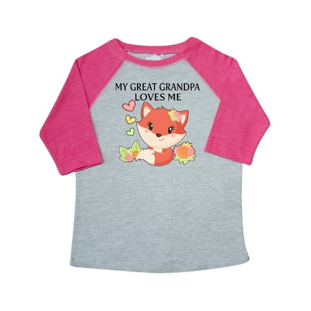 Inktastic My Great Grandpa Loves Me- little fox Gift Toddler Boy or Toddler Girl T-Shirt
Inktastic My Great Grandpa Loves Me- little fox Gift Toddler Boy or Toddler Girl T-Shirt