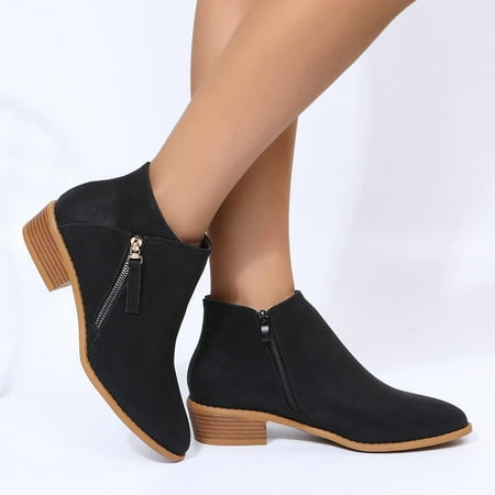 Tejiojio Fall Clearance Women s Western Shoes Zipper Ladies Casual Ankle Boots Retro Slip On Pointed Shoes
Tejiojio Fall Clearance Women s Western Shoes Zipper Ladies Casual Ankle Boots Retro Slip On Pointed Shoes