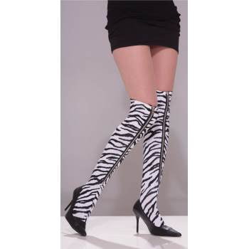 Women s Zebra Zipper Leggings