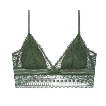 YDKZYMD Women S Wireless Bralette Floral Lace Sheer Crop Top Longline Comfort Breathable V Neck Bra Padded Bralette
YDKZYMD Women S Wireless Bralette Floral Lace Sheer Crop Top Longline Comfort Breathable V Neck Bra Padded Bralette