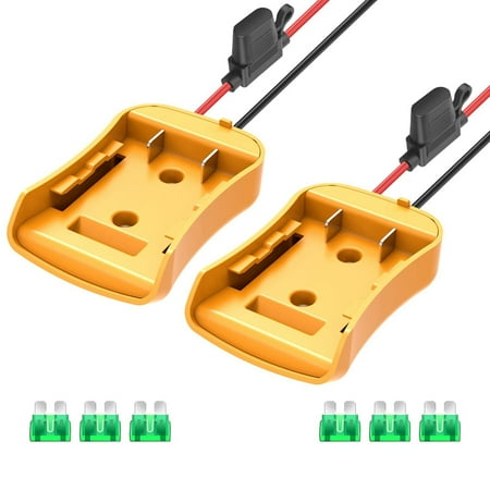 2 Packs Power Wheel Adapter for 20V Battery Adapter Power Wheels Battery Converter Kit
2 Packs Power Wheel Adapter for 20V Battery Adapter Power Wheels Battery Converter Kit