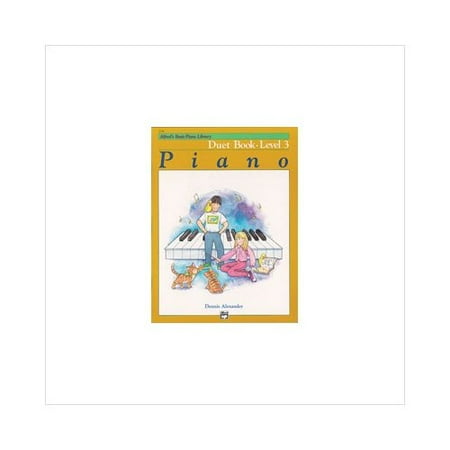 Alfred 00-2234 Basic Piano Course- Duet Book 3 - Music Book
