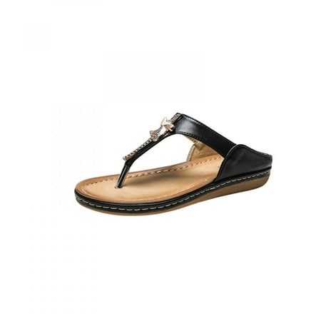 Todqot Slippers for Women- Summer Quick Dry Sandals Women Anti Slip Flip-flops Flat Beach Slippers Black 36
Todqot Slippers for Women- Summer Quick Dry Sandals Women Anti Slip Flip-flops Flat Beach Slippers Black 36