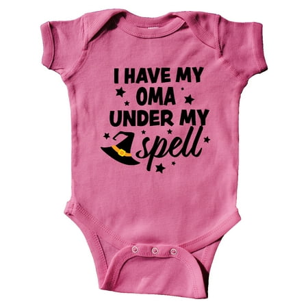 Inktastic I Have My Oma Under My Spell with Cute Witch Hat Gift Baby Boy or Baby Girl Bodysuit
Inktastic I Have My Oma Under My Spell with Cute Witch Hat Gift Baby Boy or Baby Girl Bodysuit