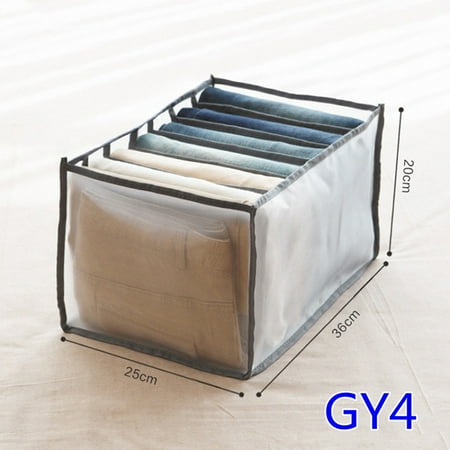 ZIOKOK Jeans Compartment Storage Box Closet Clothes Socks Drawer Mesh Partition Box
ZIOKOK Jeans Compartment Storage Box Closet Clothes Socks Drawer Mesh Partition Box