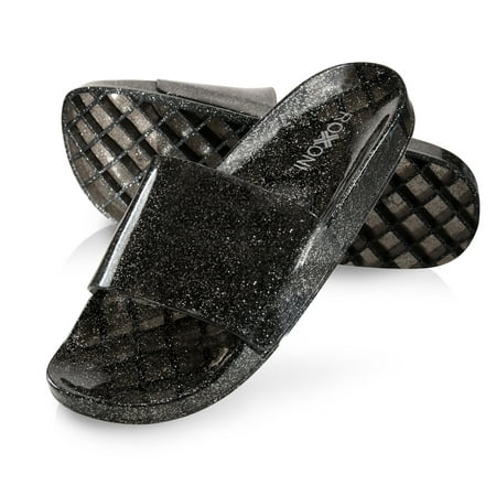 Roxoni Women s Glittery Open Toe Jelly Slide Sandals -sizes 6-11 -style #2100
Roxoni Women s Glittery Open Toe Jelly Slide Sandals -sizes 6-11 -style #2100
