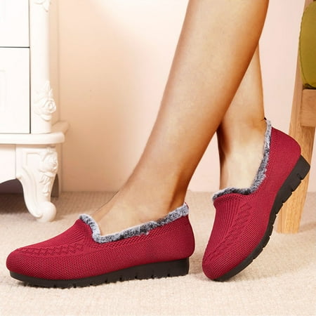 Women Shoes Women s Velvet Shoes And Winter Light Flat Bottomed Warm Casual Shoes Round Toe Women s Casual Shoes Red 8.5
Women Shoes Women s Velvet Shoes And Winter Light Flat Bottomed Warm Casual Shoes Round Toe Women s Casual Shoes Red 8.5