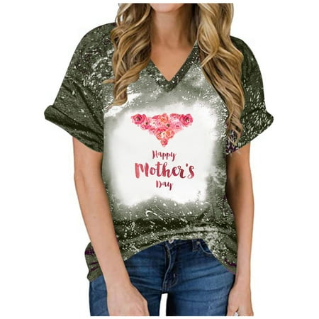 kakina CMSX Oversized Shirts for Women Plus Size Summer Sexy Gradient Print V-Neck Regular Monther s Day Printed Short Sleeves Top Casual Tops T-Shirt Army Green L
kakina CMSX Oversized Shirts for Women Plus Size Summer Sexy Gradient Print V-Neck Regular Monther s Day Printed Short Sleeves Top Casual Tops T-Shirt Army Green L