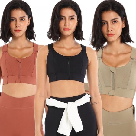 3pcs Women s Plus Size Zipper Sports Underwear Women s High Strength Shockproof Running Yoga Beauty Back without Marks Gather Fitness Bra
3pcs Women s Plus Size Zipper Sports Underwear Women s High Strength Shockproof Running Yoga Beauty Back without Marks Gather Fitness Bra