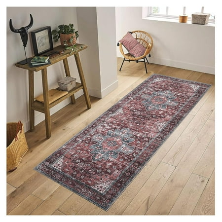 Drevy Machine Washable Area Rug with Non Slip Backing for Living Room Bedroom Bathroom Kitchen Printed Vintage Home Decor Floor Decoration Carpet Mat (Terra 2 6 x 6 6 )
Drevy Machine Washable Area Rug with Non Slip Backing for Living Room Bedroom Bathroom Kitchen Printed Vintage Home Decor Floor Decoration Carpet Mat (Terra 2 6 x 6 6 )