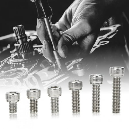 60Pcs Cap Hex Socket Screw Set M6 Stainless Steel Electronics Industry Hardware Fasteners
60Pcs Cap Hex Socket Screw Set M6 Stainless Steel Electronics Industry Hardware Fasteners