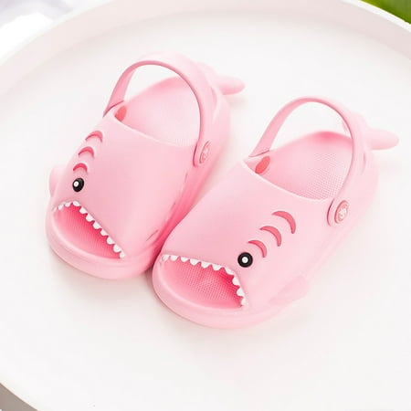 Cre-Heaven Cartoon Shark Toddler Sandals Boys Girls Little Kids 2 in 1 Slippers And Sandal Indoor Outdoor Lightweight Slippers Sandals
Cre-Heaven Cartoon Shark Toddler Sandals Boys Girls Little Kids 2 in 1 Slippers And Sandal Indoor Outdoor Lightweight Slippers Sandals