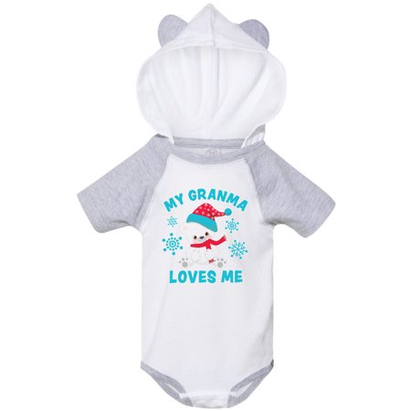 Inktastic Polar Bear My Granma Loves Me in Santa Hat with Snowflakes Gift Baby Boy or Baby Girl Bodysuit
Inktastic Polar Bear My Granma Loves Me in Santa Hat with Snowflakes Gift Baby Boy or Baby Girl Bodysuit