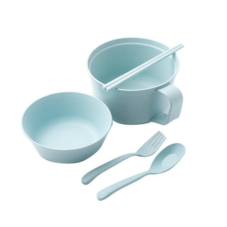 5pcs/set Instant Noodles Bowl Chopsticks Spoon Fork Set Wheat Straw Japanese Style Soup Ramen Bowl
5pcs/set Instant Noodles Bowl Chopsticks Spoon Fork Set Wheat Straw Japanese Style Soup Ramen Bowl