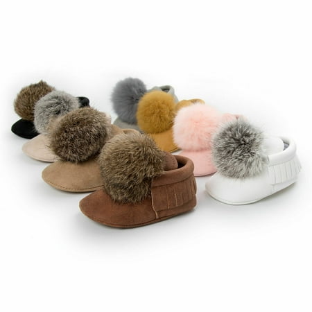 Infant Baby Boy Girl Pompon ball First Walkers Shoes Soft Sole Crib Shoe Newborn Anti-Slip Mocassin Shoes 0-18M
Infant Baby Boy Girl Pompon ball First Walkers Shoes Soft Sole Crib Shoe Newborn Anti-Slip Mocassin Shoes 0-18M